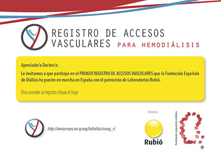registro accesos vasculares