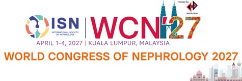 SAVE THE DATE: WCN27 - World Congress of Nephrology 2027